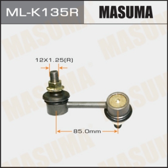 Стойка стабилизатора Masuma ML-K135R rear HYUNDAI, KIA RH