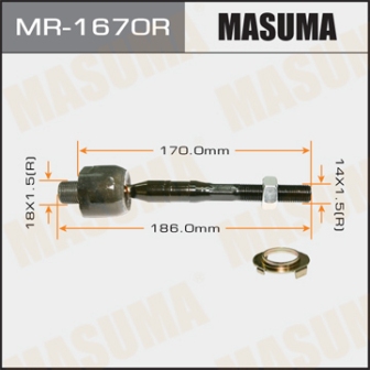 Рулевая тяга Masuma MR-1670R BONGO SK82V, SK22T RH