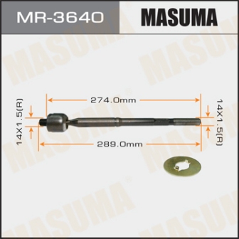 Рулевая тяга Masuma MR-3640 COROLLA NZE120, NZE121