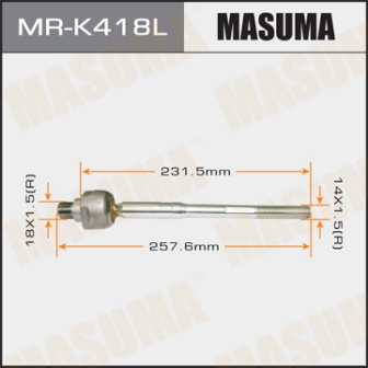 Рулевая тяга Masuma MR-K418L HYUNDAI, KIA H-1 LH