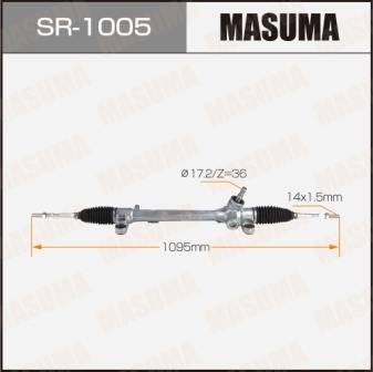 Рейка рулевая Masuma SR-1005 COROLLA FIELDER NZE141, ZZE142RHD (правый руль)