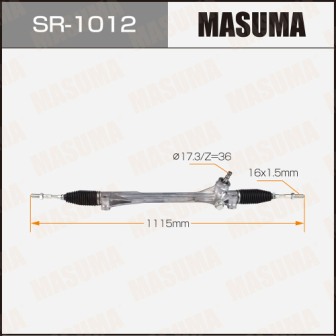 Рейка рулевая Masuma SR-1012 RAV4, VANGUARD ACA31W, GSA33WRHD (правый руль)