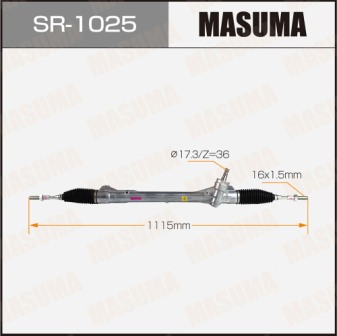 Рейка рулевая Masuma SR-1025 RAV4 ALA30L, ACA33LLHD (левый руль)