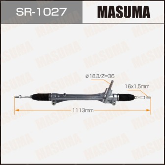 Рейка рулевая Masuma SR-1027 RX450H, RX350, GYL10L, GGL15LLHD (левый руль)