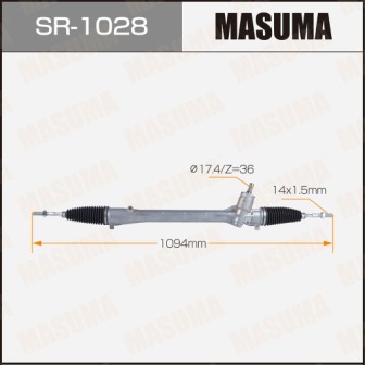 Рейка рулевая Masuma SR-1028 CT200H, ZWA10LLHD (левый руль)