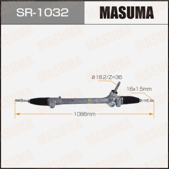 Рейка рулевая Masuma SR-1032 ALPHARD, VELLFIRE AGH30W, GGH35WRHD (правый руль)