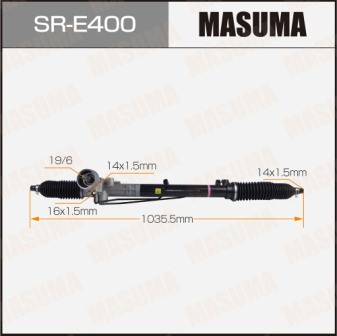 Рейка рулевая Masuma SR-E400 AUDI A4, S403-LHD (левый руль, ГУР)