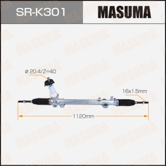 Рейка рулевая Masuma SR-K301 HYUNDAI SANTA FE III 12-LHD (левый руль)