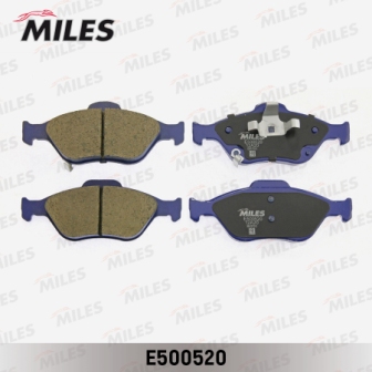 MILES E500520 Колодки тормозные