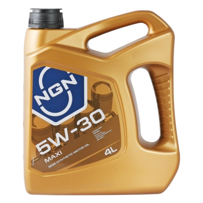 NGN V172085304 5W-30 MAXI SL/CF 4л полусинтетическое моторное масло