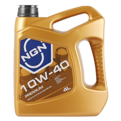 NGN V172085306 10W-40 PREMIUM SL/CF 4л полусинтетическое моторное масло
