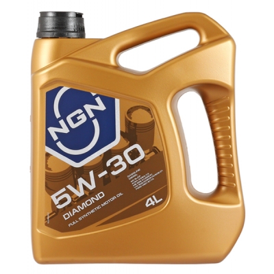 NGN DIAMOND 5W-30 SL/CF 4л синтетическое моторное масло V172085325