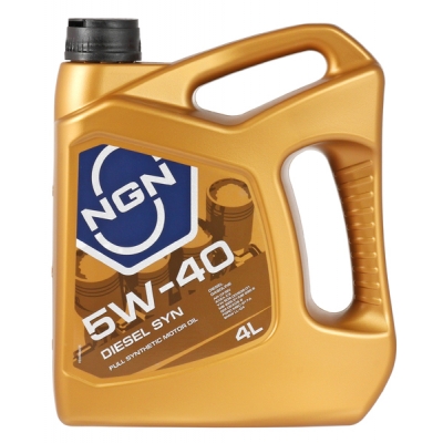 NGN DIESEL SYN 5W-40 CF/SN 4л синтетическое моторное масло V172085330