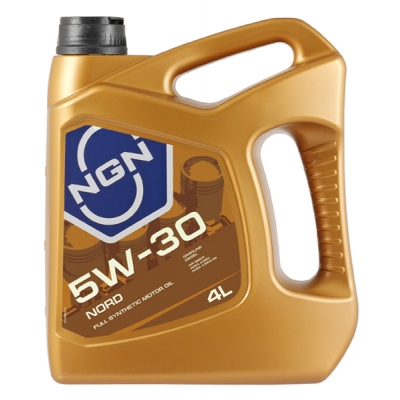 NGN V172085337 5W-30 NORD SM/CF 4л синтетическое моторное масло