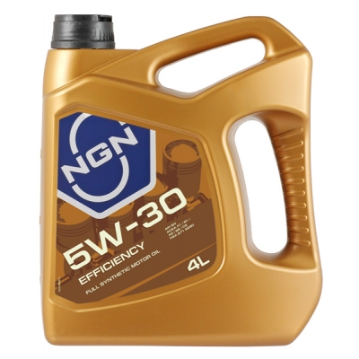 NGN EFFICIENCY 5W-30 SN 4л синтетическое моторное масло V172085348