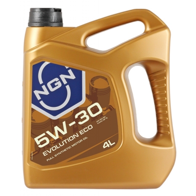 NGN EVOLUTION ECO 5W-30 SN 4л синтетическое моторное масло V172085349