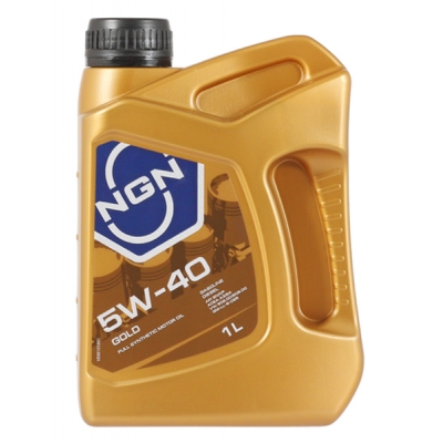 NGN V172085602 5W-40 GOLD SN/CF 1л синтетическое моторное масло