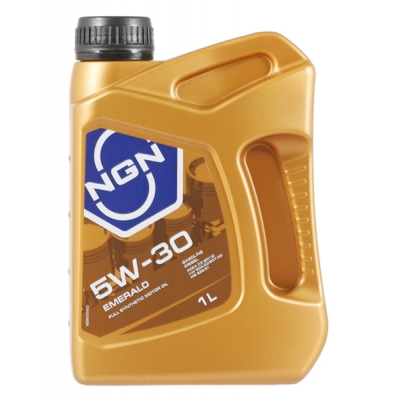 NGN EMERALD 5W-30 C3 1л синтетическое моторное масло V172085626