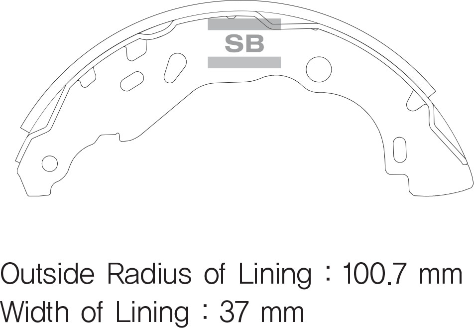 Колодки тормозные бар. RENAULT LOGAN-CLIO-SANDERO (203,2x39) торм.система BOSCH SA177 SANGSIN