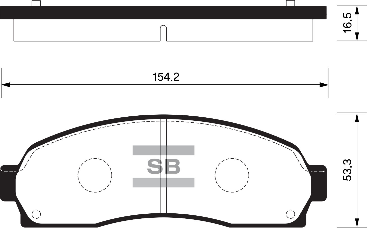 Колодки тормозные дисковые Ford Explorer 4.0-4.8 00 SP1369 SANGSIN
