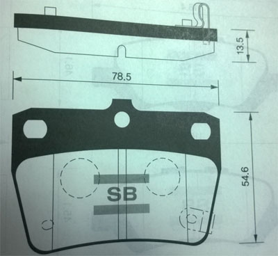 Колодки тормозные TOYOTA RAV 4 II 1.8-2.0 00-05-GHERY TIGGO 05-14 задние SP1457 SANGSIN