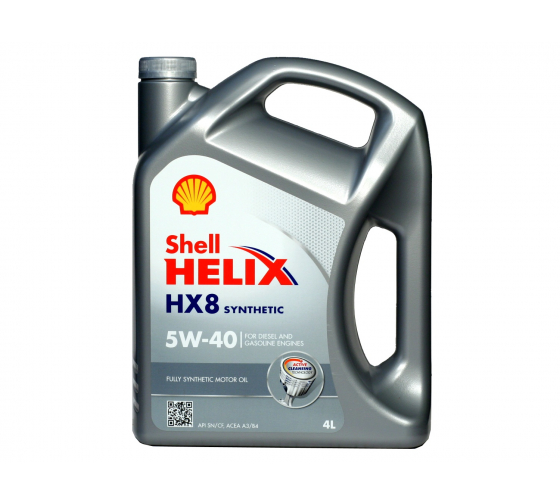 Масло моторное синтетическое Helix HX8 Synthetic 5W-30, 4л