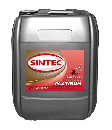 801984 SINTEC PLATINUM 7000 SAE 5W-30 API SL/CF ACEA A3/B4 20л масло моторное синтетическое