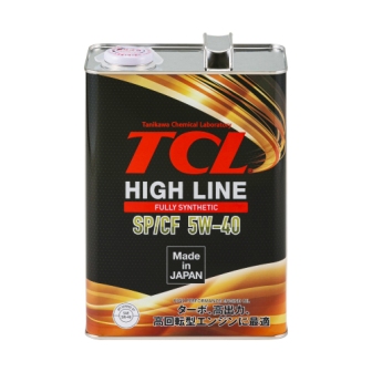 TCL H0040540SP High Line, Fully Synth, SP/CF, 5W40, 4л