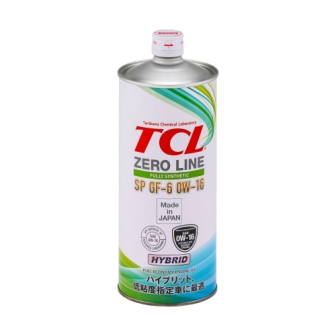 TCL Z0010016SP Zero Line Fully Synth, Fuel Economy, GF-6, 0W16 SP, 1л