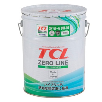 TCL Z0200016SP Zero Line Fully Synth Fuel Economy GF-6 0W16 SP 20л