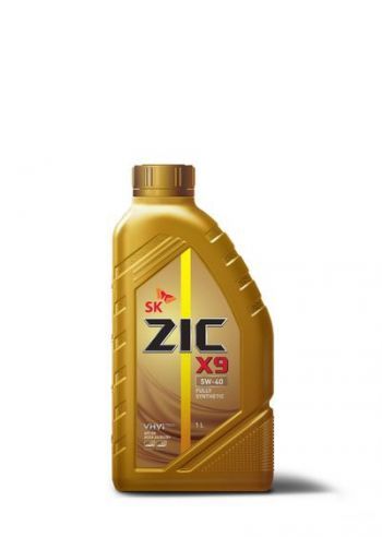 Масло моторное ZIC X9 5W-40 SP, A3/B4, синтетическое, 1л, 132000