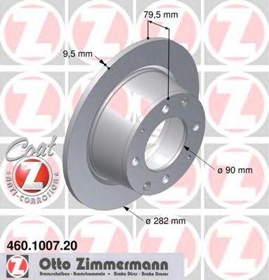 ZIMMERMANN 460100720 Тормозной диск