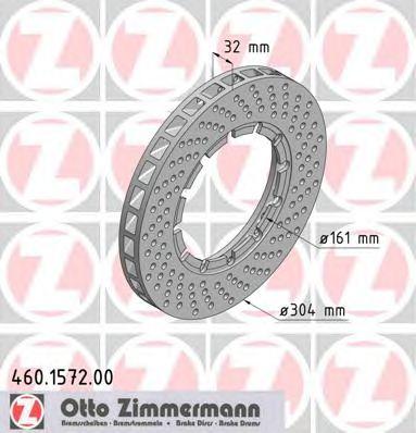 ZIMMERMANN 460157200 Тормозной диск
